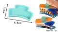 DIY silicone mold for making resin hair clips, including dimensions 6.8cm and 7g weight - Cloud Cat (60-937)