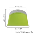 Detailed dimensions and weight specifications for this green plastic dough scraper tool - Single Scraper with Scale Green (74073-1)