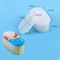 Molde de silicona para caja de almacenamiento con patrón de diamante y medidas para manualidades - Estilo Rectángulo (60-1148)