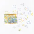 Mignons autocollants de dessins animés pastel pour scrapbooking DIY et décoration de journal - 4 Home Diaries / 40 Pcs