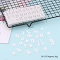 Stampo in silicone per lettere in stile gotico per decorazioni torte fai da te - Lettere Maiuscole Gotiche (50-1757) / Grigio