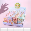 Kawaii cartoon girl washi tape box set for journaling and decorative DIY sticker crafts - Mystery Box Huck