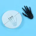Halloween skeleton hand silicone mold for resin and chocolate DIY crafting - Skull Hand (50-538-D) / 5.50cm / White