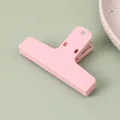 Roze magnetische papierklem voor kantoor en afsluiting van zakken - Roze