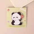 Cute cartoon panda shaped self-adhesive sticky notes for journaling and office memos - Panda / 30 Sheets