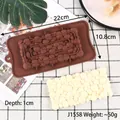 Stampo creativo in silicone a bolle per decorazione di cioccolato e fondant fai-da-te - Pebble Style (J1558)