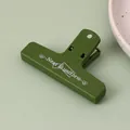 Fermo magnetico verde foresta per l'organizzazione di carta a scuola e in ufficio - Verde scuro