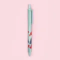 Creative retractable pen-shaped craft knife in light blue for stationery and journaling - Light Blue Koi (05)