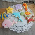 Ozean-Serie Meerestiere Ausstechformen Set zum Backen von Keksen Oktopus Delphin Wal - Ozean-Stil 72017 / 8-teiliges Set (Meeres-Serie 72017)