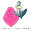Professional anchor shape silicone mold for fondant cake chocolate and baking crafts - Anchor Design (50-854-A)