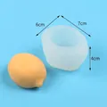 Molde de silicona 3D con forma de limón, dimensiones 7x6x4cm y peso de 60g aprox - 7x6x4cm