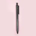 Minimalist black and white grid retractable pen-shaped utility knife for craft paper cutting - Simple Black and White Plaid (09)