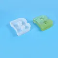 Letter B silicone resin mold for DIY crystal glue decoration with measurements - Letter B (J230546-B)
