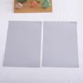 Two sheets of A4 silver self-adhesive scratch-off coating film for DIY lottery cards - A4 Size / Scratch Silver