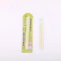 Cute yellow glitter pen-shaped utility knife for scrapbooking and paper cutting - Bubble Lemon