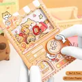 Creative Shiba Inu gashapon style mechanical pocket notebook with 80 color inner pages - 80 Color Inner Pages / Shiba Inu