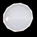 Geometrische achteckige Silikonform für DIY-Kristallharz- und Spiegelhandwerk-Deko - Großer Rauten-Displayständer (60-309)