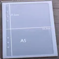 Moule en silicone A5 pour couverture de carnet en résine de 21,1x15,3 cm de dimensions - Spécification A5 (50-1502)