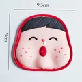 Süße Cartoon-Figur Kuchendekoration Backzubehör für Kindergeburtstage 9,3 x 9,0 cm - Breite 9.3cmxHöhe 9cm / Blinzelndes Lächeln Baby