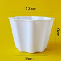 Professionelle weiße Törtchenform aus Weichgummi mit Maßen 13x9x9cm für Backen - Traumhafter Becher
