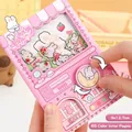 Lindo cuaderno de bolsillo de máquina expendedora de conejos con 80 páginas a color, 9x12,7cm. - 80 Páginas Interiores a Color / Conejo
