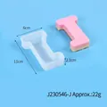 Large capital letter I silicone mold for DIY crystal resin casting and epoxy craft - Letter J (J230546-J)