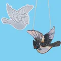 Silikonform in Taubenform für DIY-Harz-Schmuckarbeiten und hängende Vogeldekoration - Taube Vogel (60-1019)