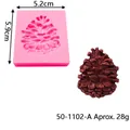 Pine cone shaped silicone mold for DIY Christmas fondant cake decoration and baking craft - Pine Cone (50-1102-A)