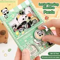 Lindo cuaderno de panda estilo máquina expendedora con 80 páginas interiores de color - 80 Páginas Interiores a Color / Panda