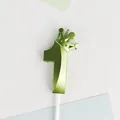 Vela de cumpleaños verde número 1 con diseño de corona para decoración de pasteles - Corona Número 1 / Paquete Individual / Verde