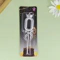 Vela de cumpleaños plata número 0 con corona para decoraciones de tartas de fiesta festiva - Corona Número 0 / Plateado