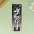 Elegante vela de cumpleaños de corona de plata número 2 en su propio paquete minorista - Corona Número 2 / Plateado
