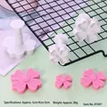 Set van 3 stuks kersenbloesem veerbelaste koekjes en fondant uitsteekvormen om te bakken - Klavertje Vier (01097) / 3-delige set