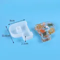 Silicone alphabet mold for resin DIY letter P with dimensions - Letter P (J230546-P)