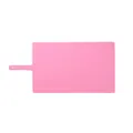 Non-slip pink silicone baking mat with precise scale measurements and convenient storage strap - Pink (85056-2) / Pink