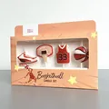 Set de velas de cumpleaños de baloncesto con zapatillas, canasta y camiseta - Tema de Baloncesto / Juego de 4