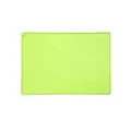 Non-stick green silicone kneading mat with measurement scales and raised spill-proof edges - 50*70cm-Green / Green