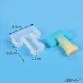 Alphabet letter T silicone resin mold for DIY crystal epoxy crafts and decor - Letter T (J230546-T)