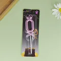 Elegante vela rosa de cumpleaños número 0 con corona para decorar tartas de fiesta - Corona Número 0 / Rosa