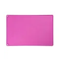 Non-stick pink silicone baking mat with circular and linear measurement markings - 60*40cm-Fuchsia