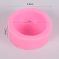 Dimensioni dettagliate stampo silicone calcio rosa per decorazioni fondente e cioccolato - Stile Consistenza Calcio Singola (50-1601-A) / Rosa