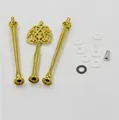 Golden hardware kit with 3-tier fruit tray handles for DIY stand display accessories - Vine Handle Stand Set (Gold) / 84047-1