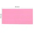 Detailed view of pink silicone fondant lace mat mold with 39.5cm x 19.7cm dimensions - Pink (50-199-A)