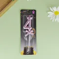 Vela de cumpleaños número 4 rosa con corona y lazo decorativo en blíster para tarta - Corona Número 4 / Rosa