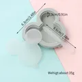 Mouse-shaped silicone popsicle mold in grey with translucent lid and plastic stick - Cartoon Head Shape (81016-2) / Single Cavity (With Lid and Stick) / Gray