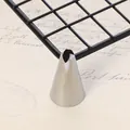 Professional stainless steel piping nozzle for DIY cake and cookie baking decoration - Leaf Shape (40-16)