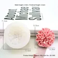 Professional carnation shaped silicone mold for DIY aromatherapy plaster handmade soap and cake making - Carnation Style (50-1645-D) / 50-1645-D