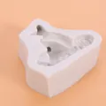 Silikonform in Meerjungfrauenform für Fondant-Kuchendekoration und DIY-Handwerk 115g - 50-2025-B Grau