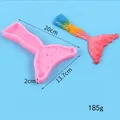 Meerjungfrauenflosse Silikonform für Fondant, Harz und kreative DIY-Kuchendekorationen - 50-800-A Rosa