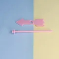 Pink plastic arrow pointer and stick cake decoration for birthday party decoration - Arrow Pointer / 5 Pieces / Pink